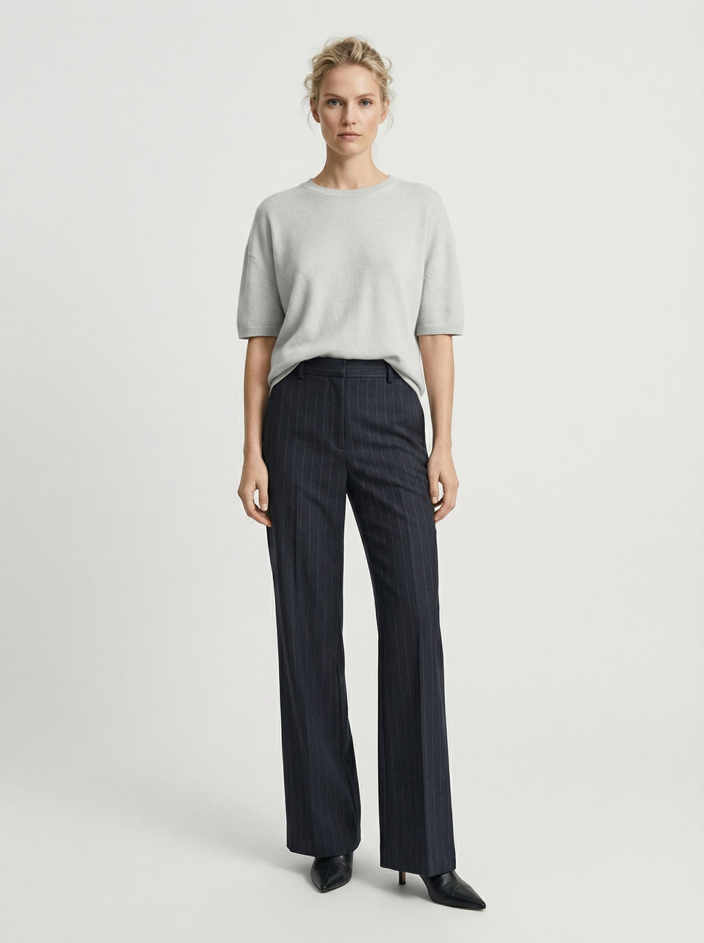 Sophie 100% Cashmere Crew Neck Shirt- PRE ORDER