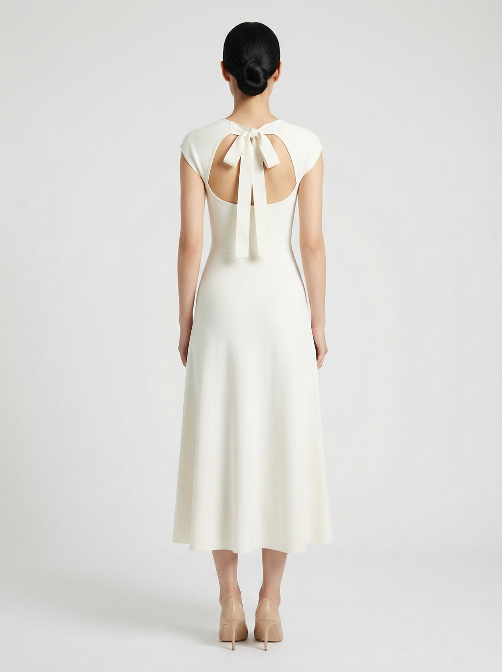 Margaux 100% Cashmere Open Back Dress- PRE ORDER