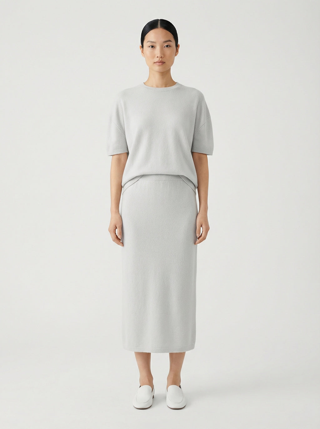 Sophie 100% Cashmere Crew Neck Shirt- PRE ORDER