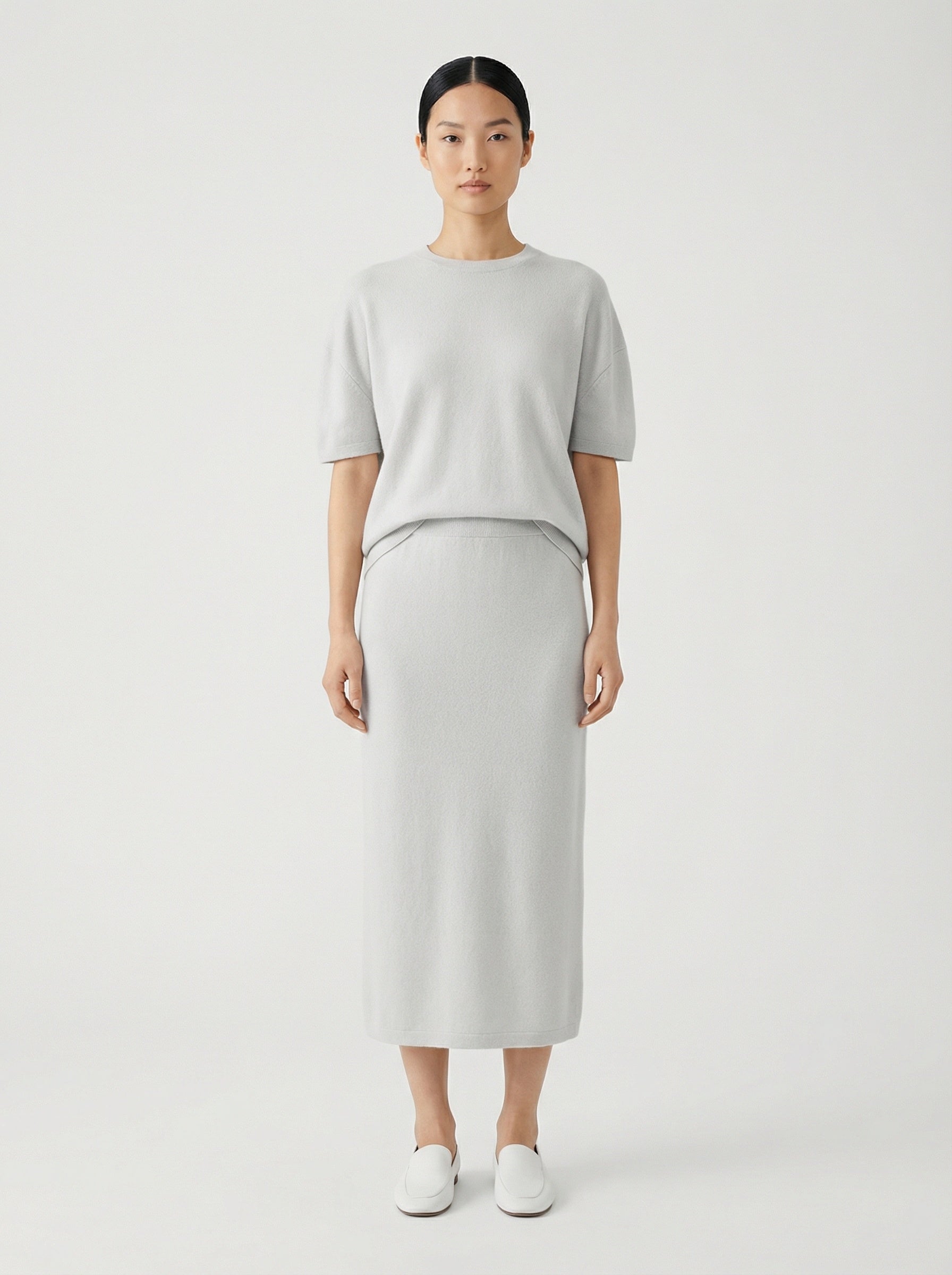 Sophie 100% Cashmere Crew Neck Shirt- PRE ORDER