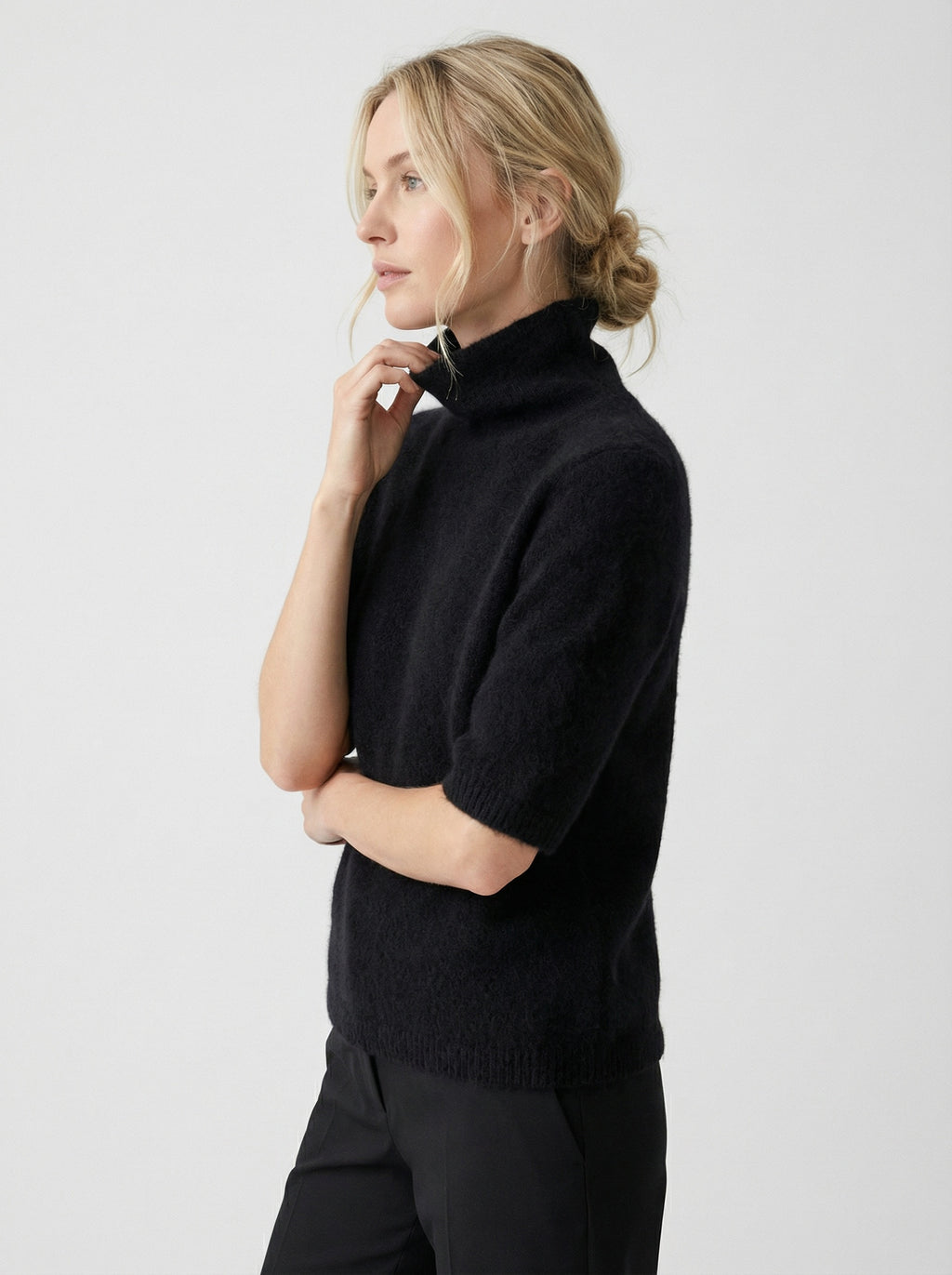 Nina 100% Cashmere Turtle Neck Top- PRE ORDER
