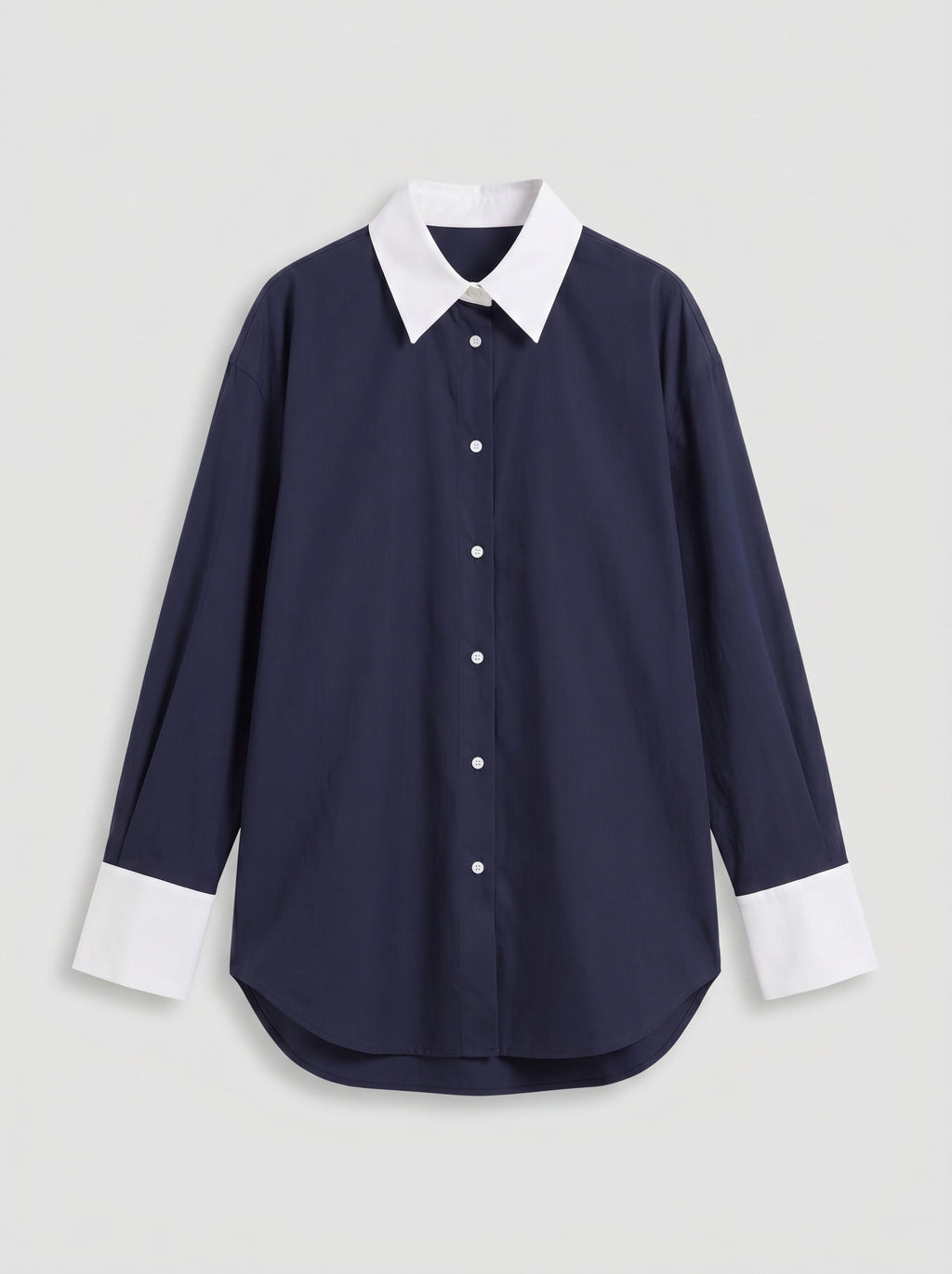 Carrie Cotton Navy Shirt