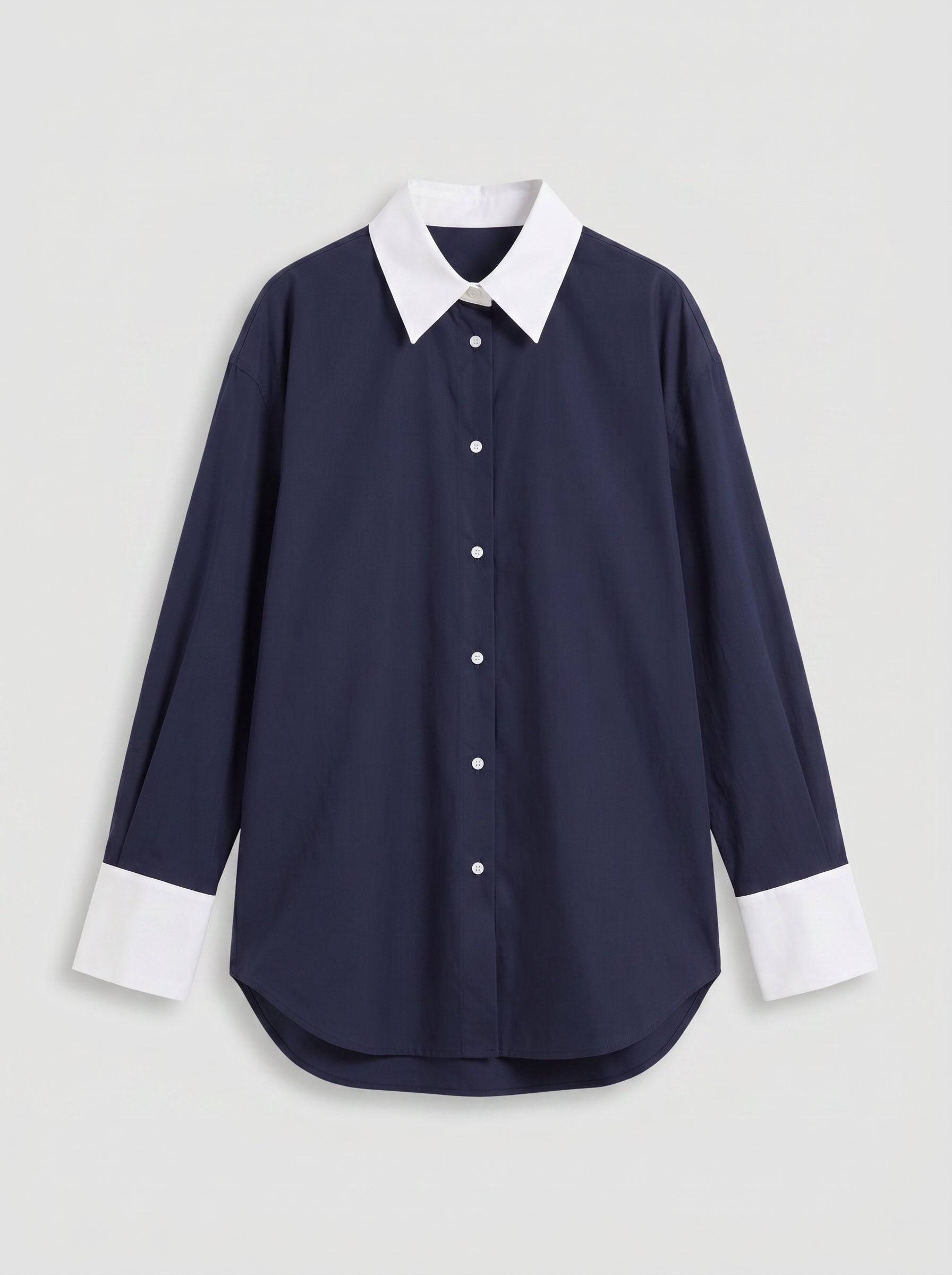 Carrie Cotton Navy Shirt