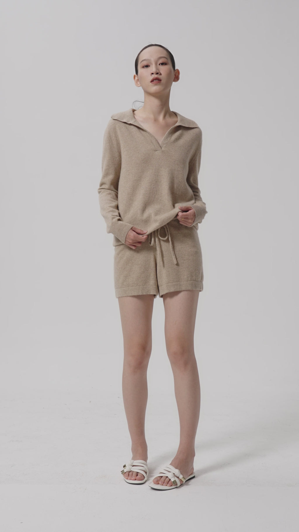 Lena 100% Cashmere Shorts